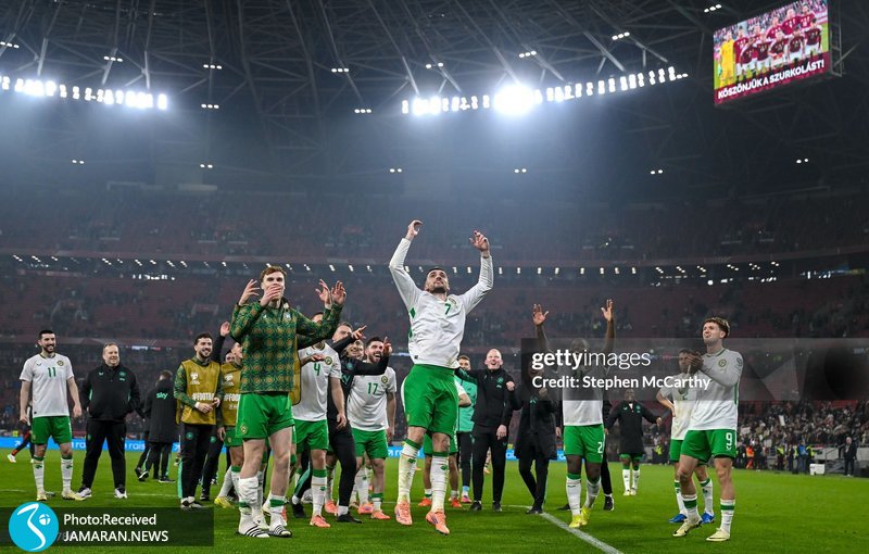 انتخابی جام جهانی ایرلند مجارستان