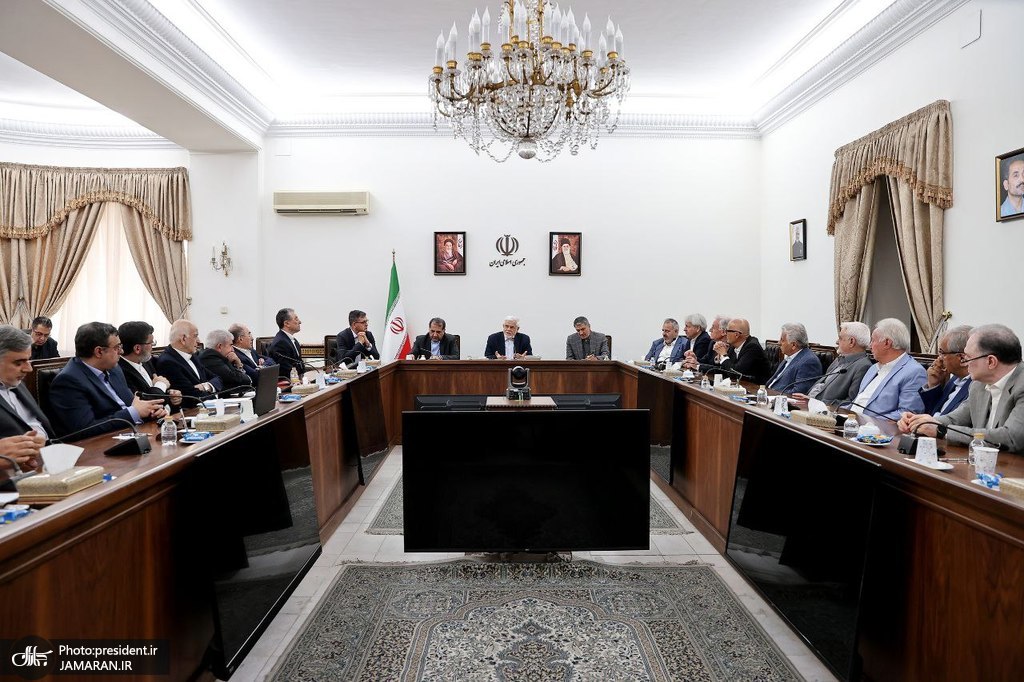 معاون اول رئیسجمهور در دیدار اعضای مجمع کارآفرینان ایران (1)