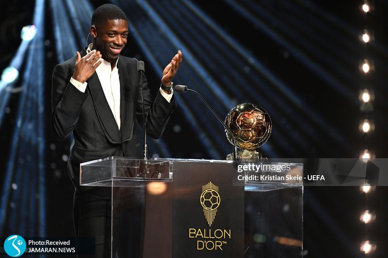 توپ طلا ۲۰۲۵ عثمان دمبله