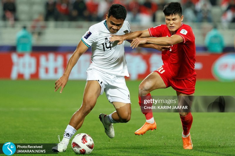 جام ملت های آسیا ۲۰۲۳ تیم ملی فوتبال ویتنام اندونزی تیم ملی فوتبال اندونزی ویتنام