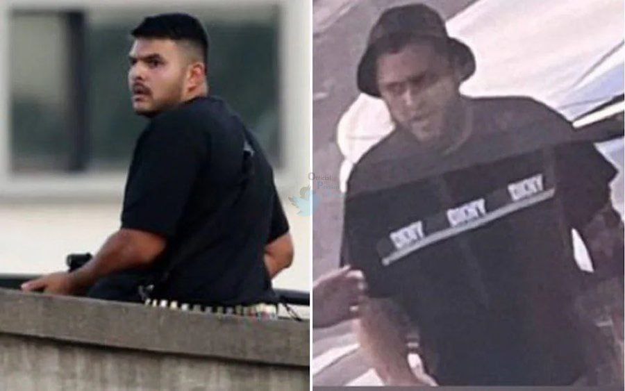 تصویر دو مهاجم به جشن حانوکای یهودیان در ساحل بوندای سیدنی