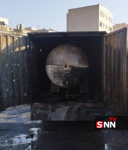 آتش سوزی در تهران امروز (1)