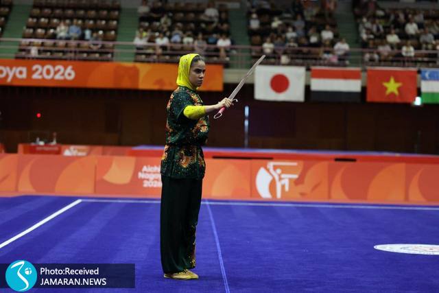 ووشو تالو بازی های آسیایی 2026 هلیا اسدیان