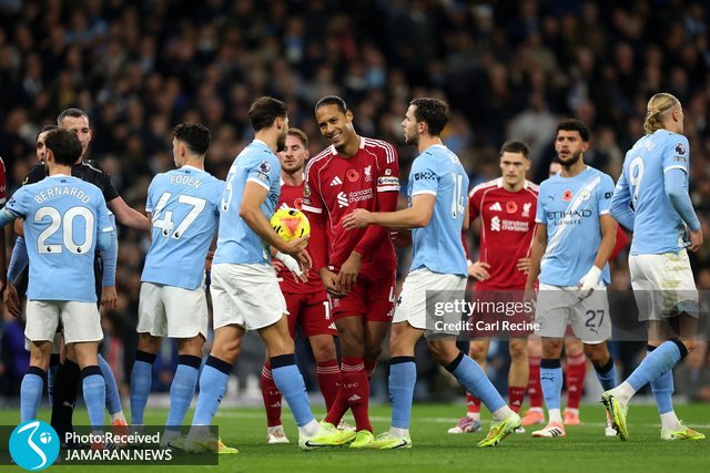 لیورپول منچسترسیتی لیورپول ویرجیل فن دایک