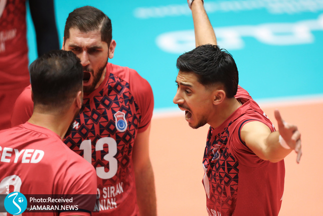 لیگ برتر والیبال شهداب یزد فولاد سیرجان