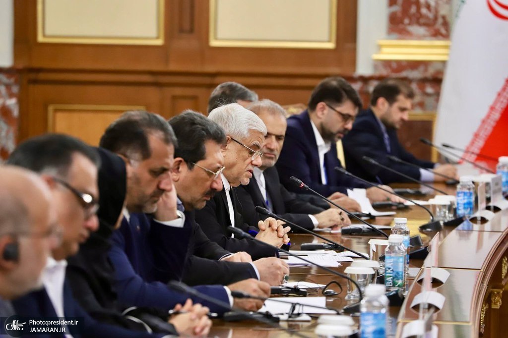  دیدار معاون اول رئیس‌جمهور با نخست وزیر روسیه (3)