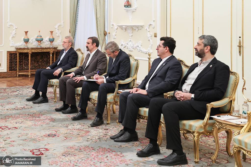 لاریجانی و پزشکیان (4)