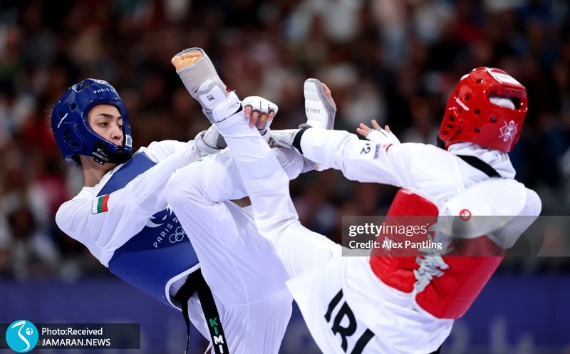 کیمیا علیزاده ناهید کیانی کیمیا علیزاده ناهید کیانی المپیک پاریس 2024 ناهید کیانی تکواندو المپیک پاریس