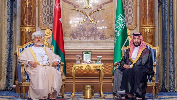 بن سلمان و سلطان عمان