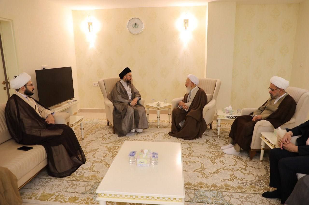 دیدار حکیم و آیت الله جوادی آملی 2