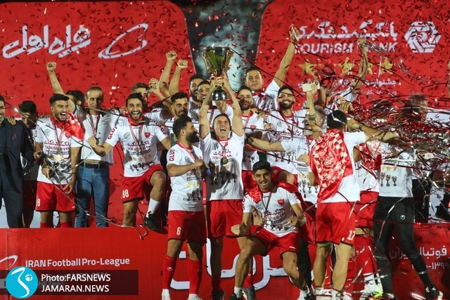 جشن قهرمانی پرسپولیس در لیگ برتر بیستم