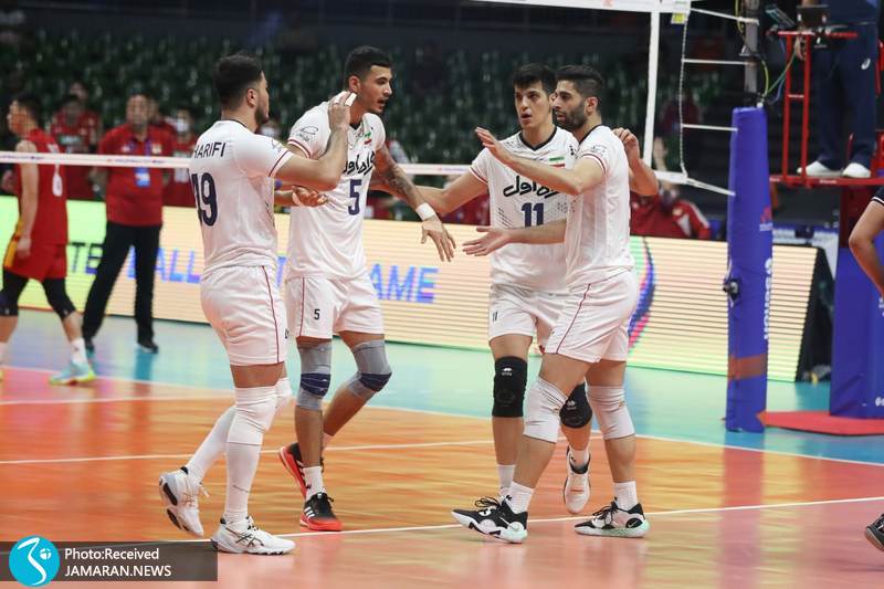 لیگ ملت های والیبال 2022 تیم ملی والیبال ایران