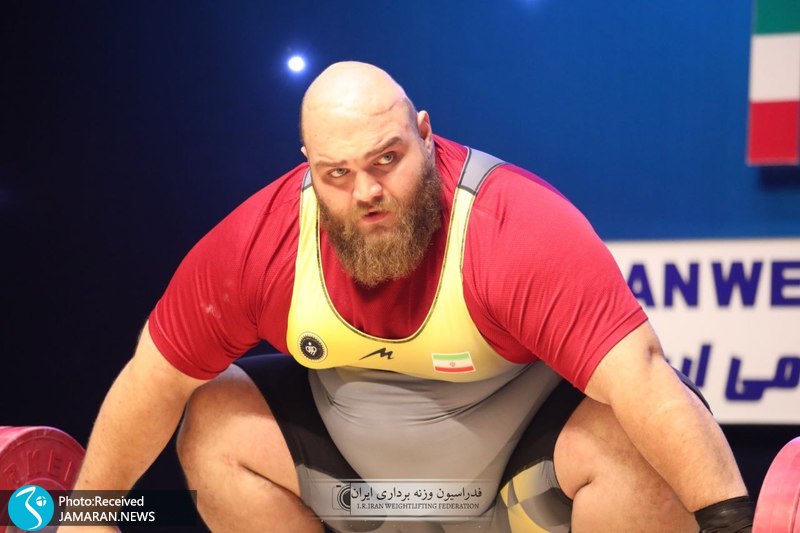 علیرضا یوسفی وزنه برداری