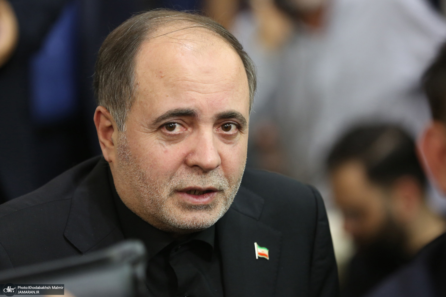 مراسم چهلم شهیدان لاریجانی در حرم مطهر حضرت معصومه (س) -2 - نوری قزلجه