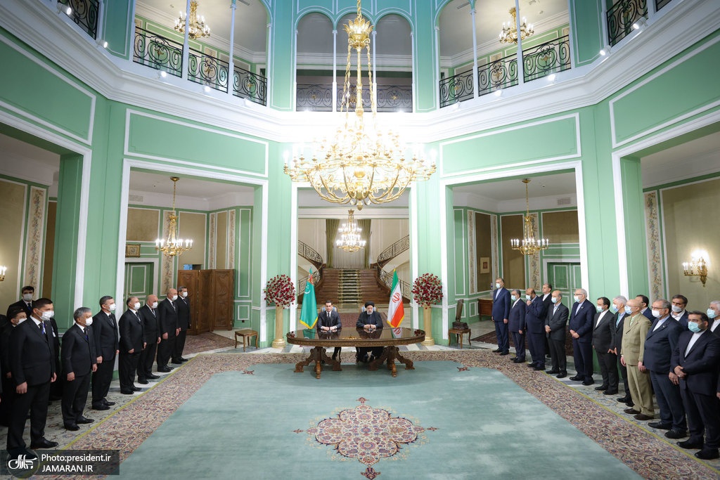 رئیس جمهور ترکمنستان و رئیسی (2)