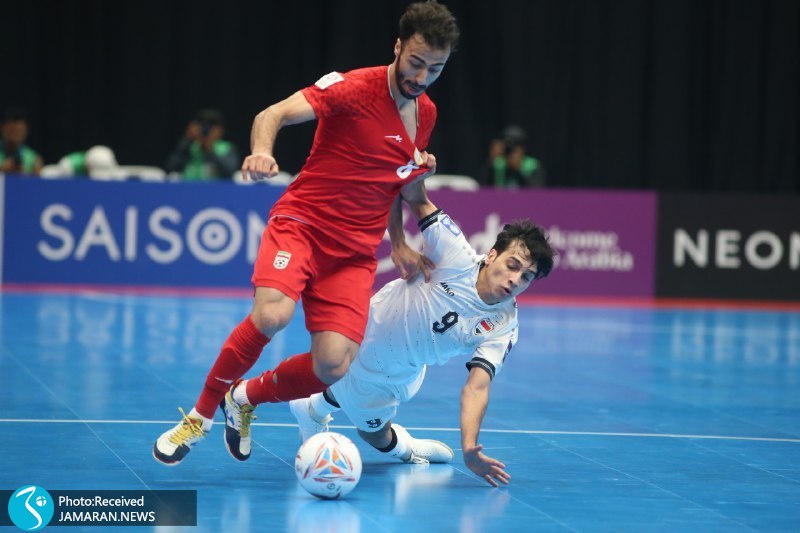 فوتسال قهرمانی آسیا تیم ملی فوتسال ایران عراق
