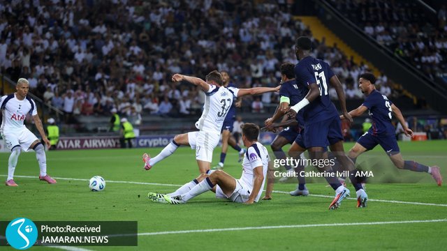 سوپرکاپ اروپا پاری سن ژرمن تاتنهام