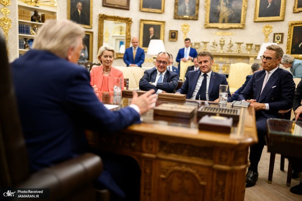 دیدار ترامپ با پاپت های اروپایی (3)