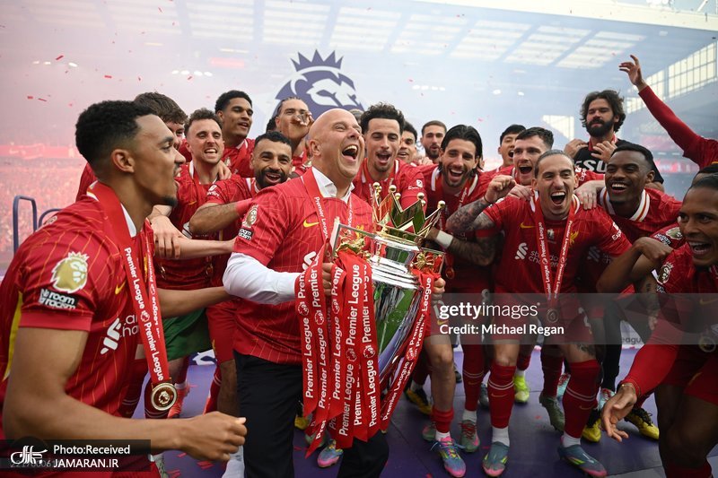 جشن قهرمانی لیورپول آرنه اشلوت آرنه اسلوت