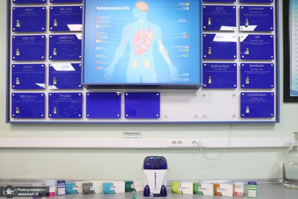 حضور رئیس‌جمهور در سازمان انرژی اتمی 3