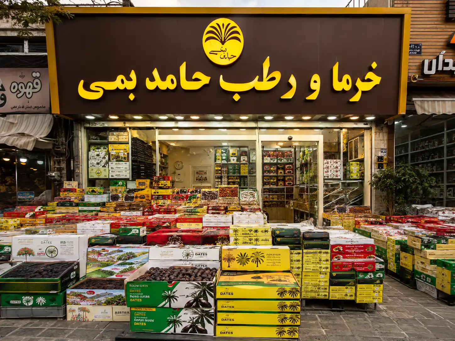 خرما فروشیهای در مشهد (2)