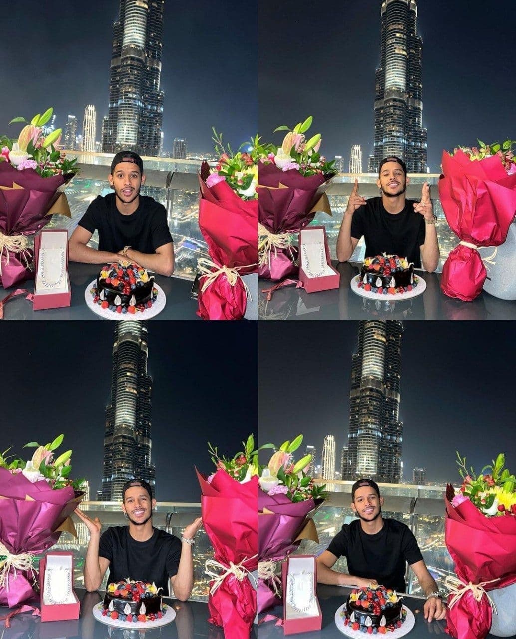 جشن تولد قایدی در امارات