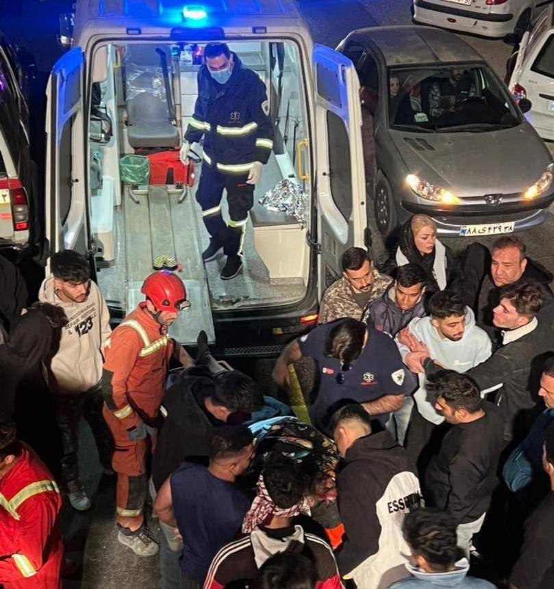 سقوط یک جوان ۱۸ ساله به دره در جاده وردیج (1)