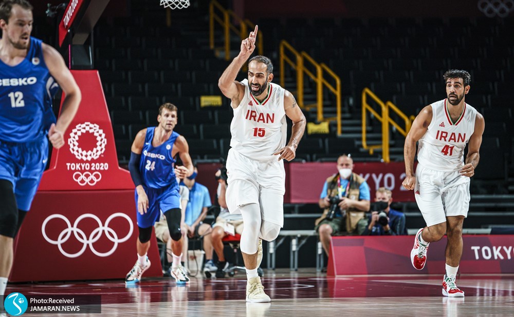 بسکتبال المپیک ایران جمهوری چک
