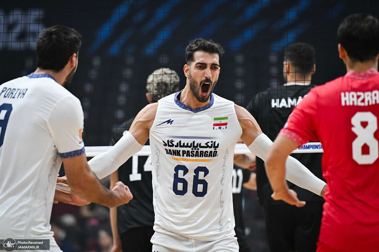 والیبال قهرمانی جهان 2025 تیم ملی والیبال ایران عیسی ناصری