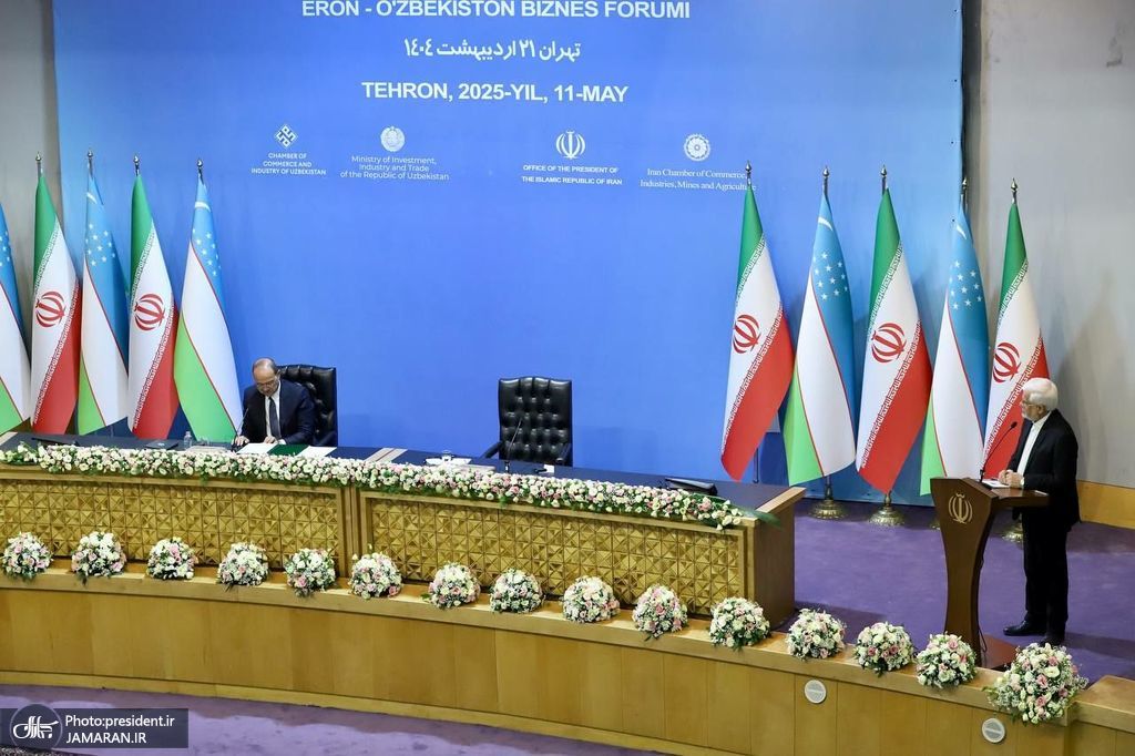 عارف در همایش تجاری ایران و ازبکستان (3)