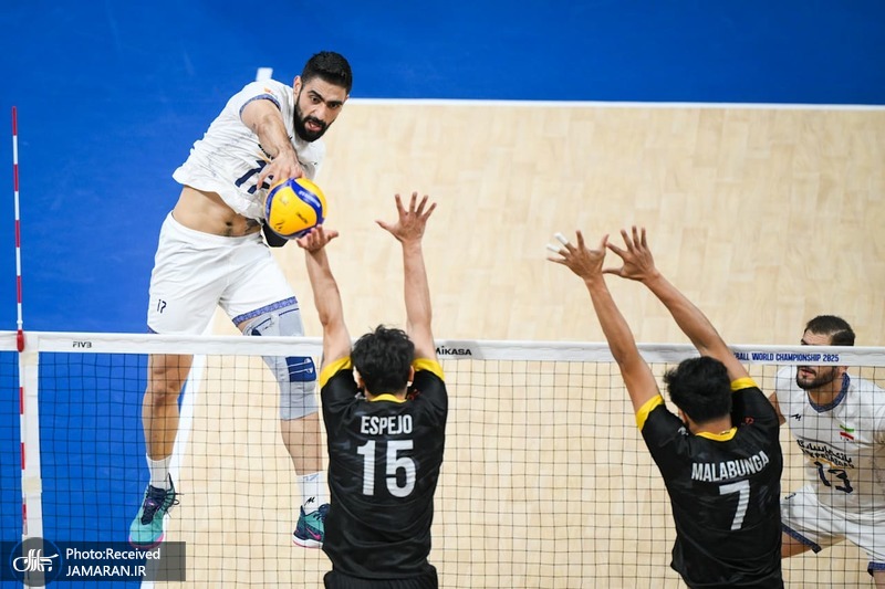 والیبال قهرمانی جهان ۲۰۲۵ تیم ملی والیبال ایران فیلیپین