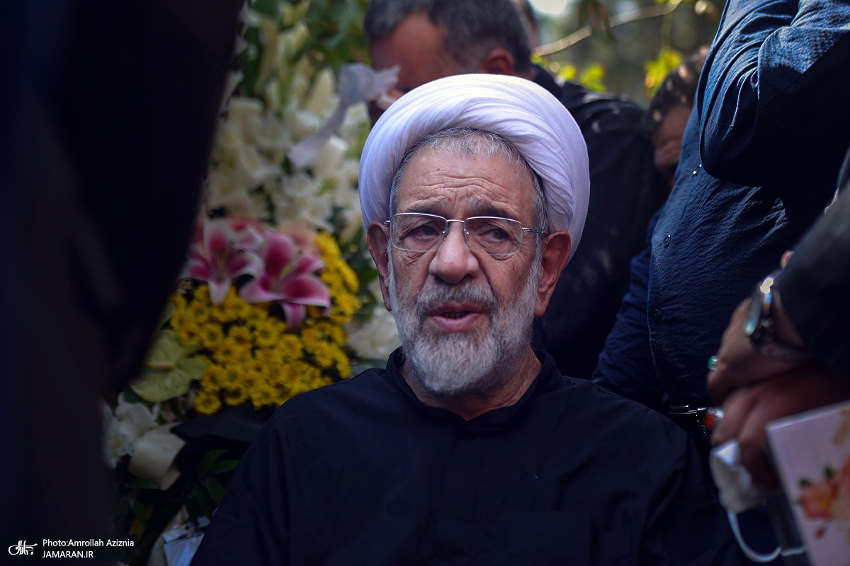 مراسم تشییع نوه حجت الاسلام و المسلمین علیخانی در حرم امام خمینی (س)