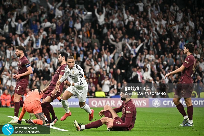 لیگ قهرمانان اروپا رئال مادرید منچسترسیتی رئال مادرید کیلیان امباپه