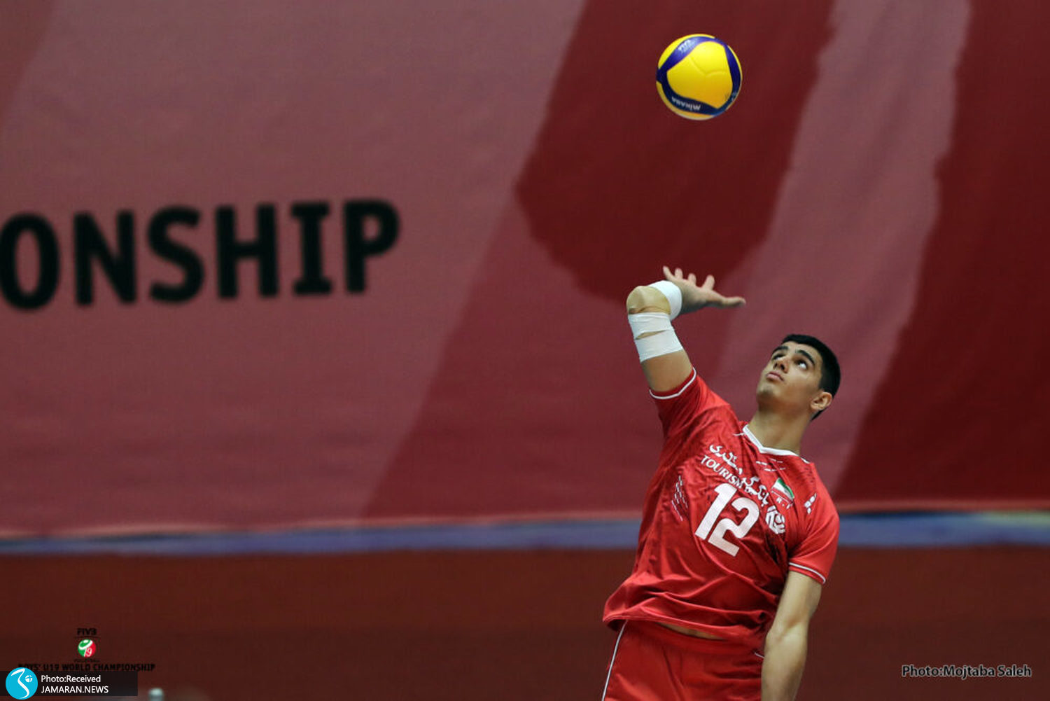 والیبال قهرمانی نوجوانان جهان - ایران هند - تیم ملی والیبال نوجوان ایران