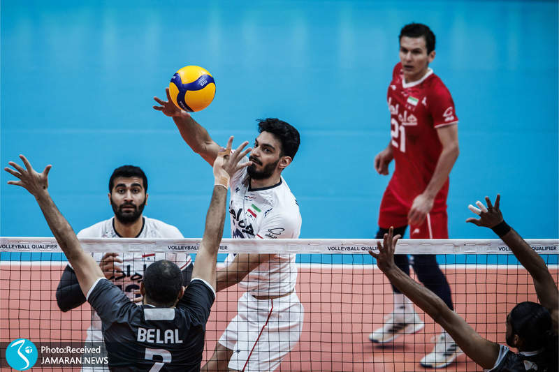 محمد ولی زاده والیبال انتتخابی المپیک 2024 تیم ملی والیبال ایران قطر