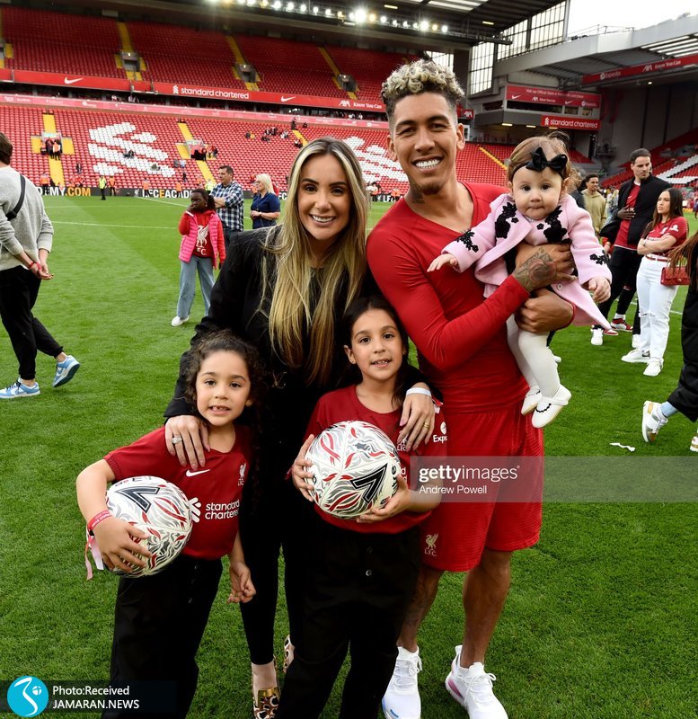 جشن  فوتبالیست ها در کنار همسر و فرزندان