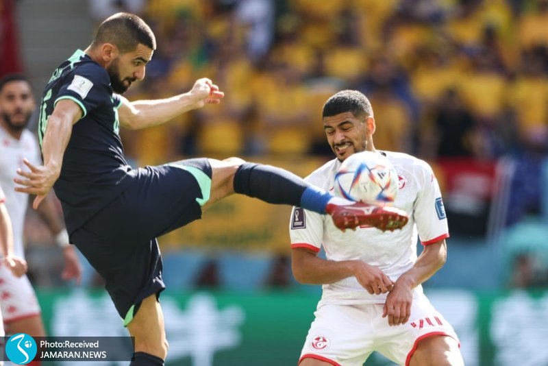 استرالیا تونس جام جهانی 2022