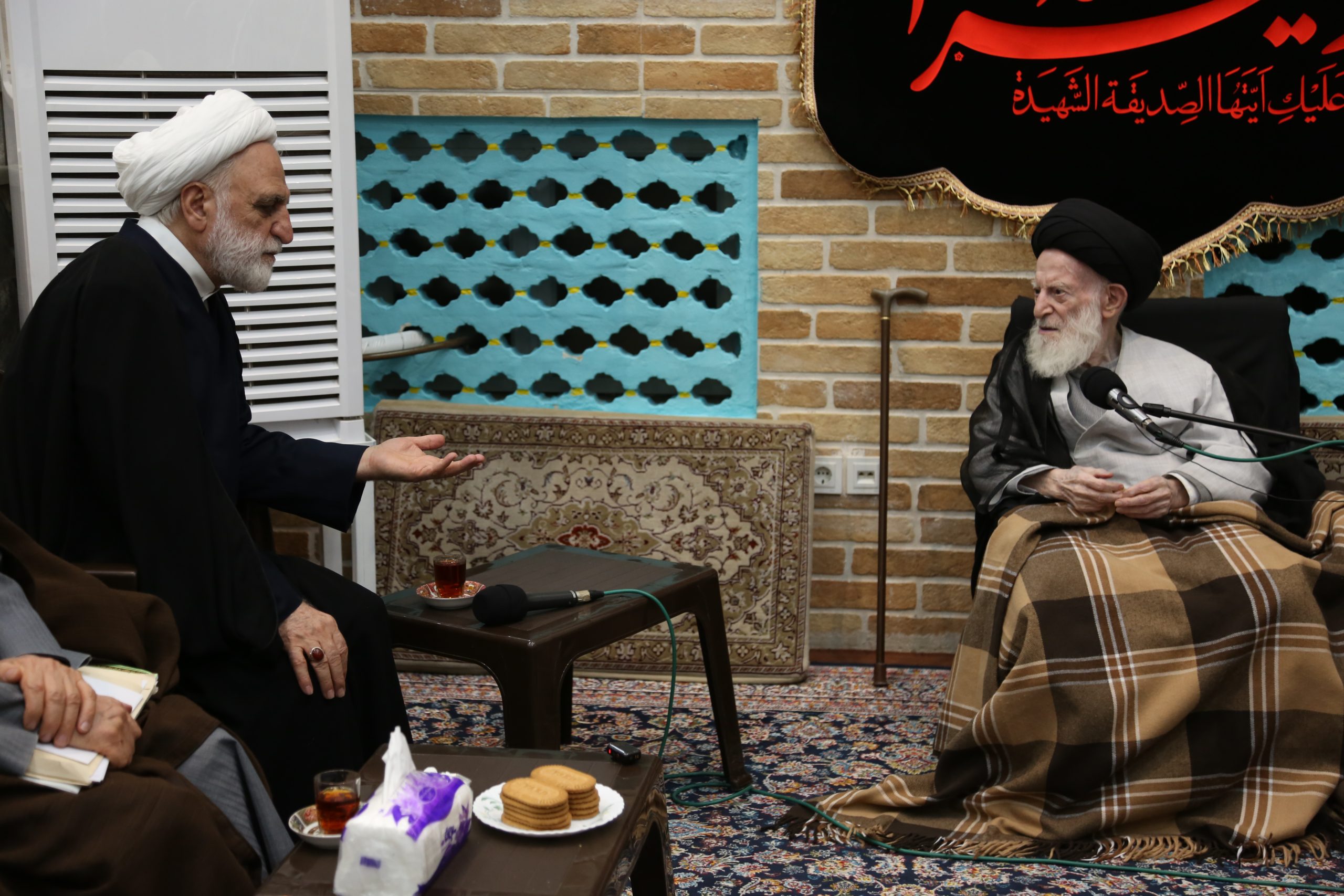 محسنی اژه ای و آیت الله شبیری زنجانی235