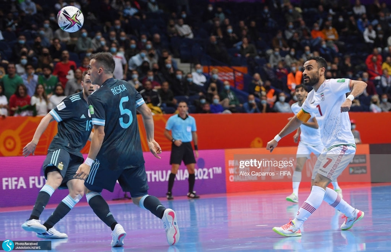 علی اصغر حسن زاده تیم ملی فوتسال ایران آرژانتین