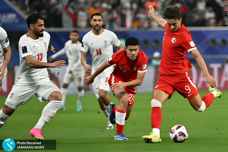 جام ملت های آسیا ۲۰۲۳ تیم ملی فوتبال ایران هنگ کنگ