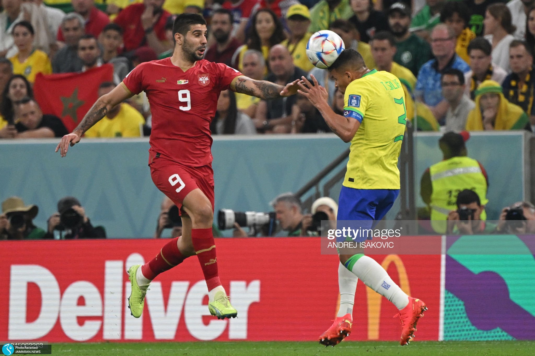 کاسمیرو تیم ملی برزیل صربستان جام جهانی 2022