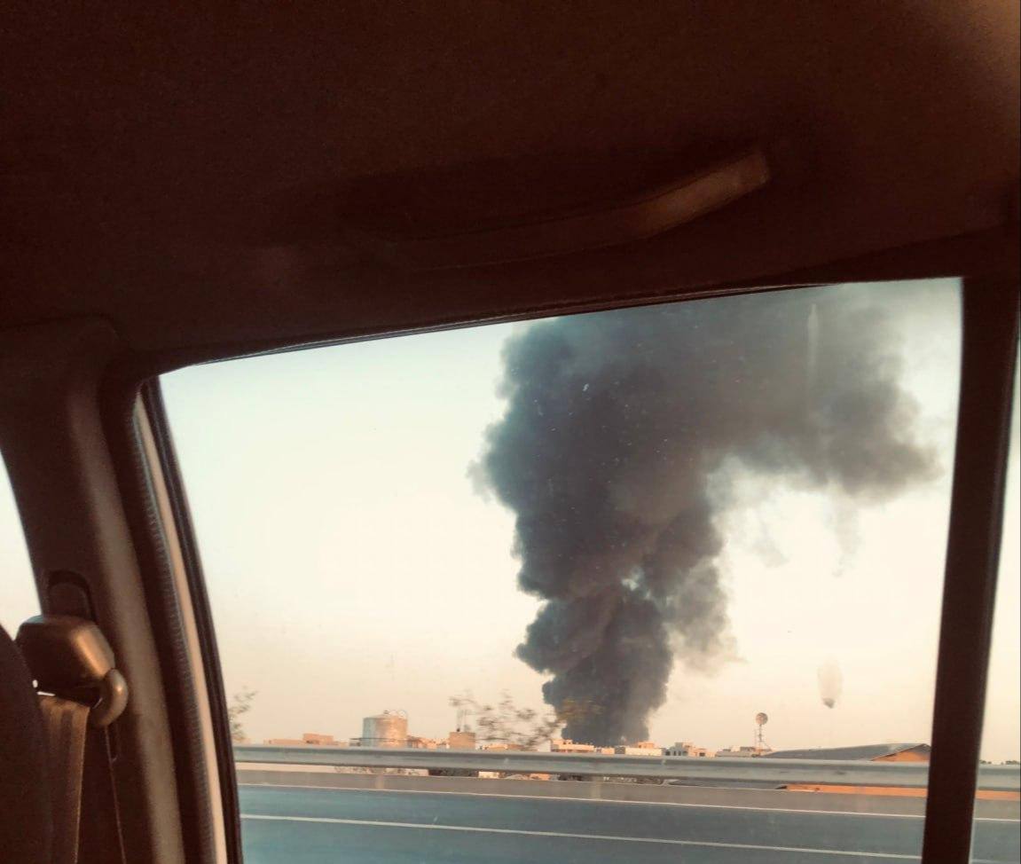 آتش سوزی در تهران امروز (3)