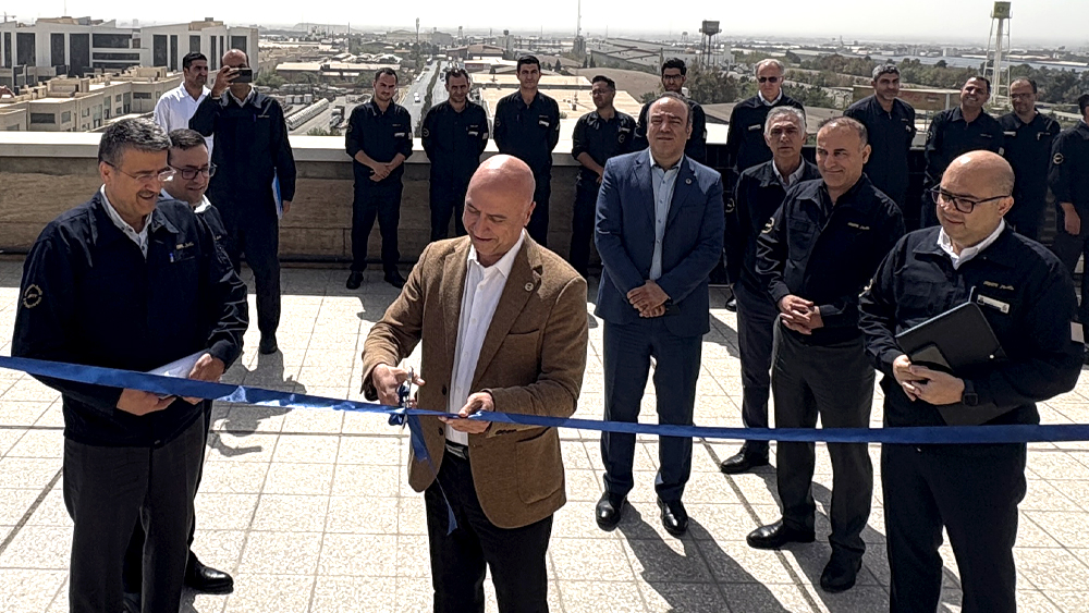 بزرگترین نیروگاه خورشیدی سقفی تهران افتتاح شد (2)