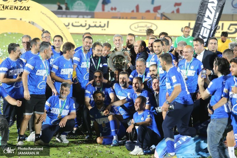 جشن قهرمانی استقلال در جام حذفی