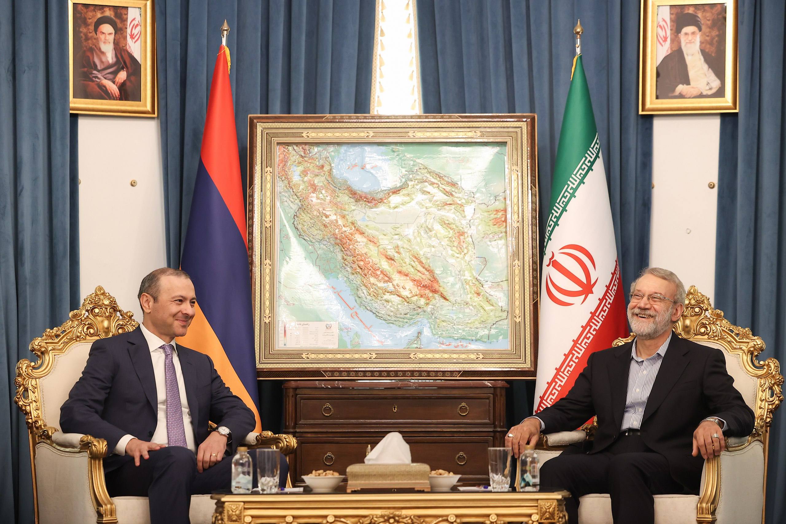 دبیر شورای امنیت ارمنستان با لاریجانی دیدار کرد (4)