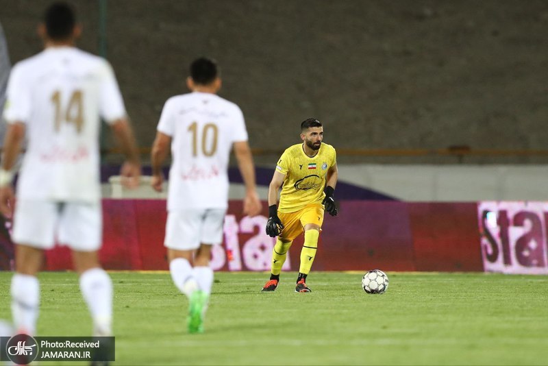 استقلال تهران چادرملو اردکان استقلال چادرملو محمدرضا خالدآبادی