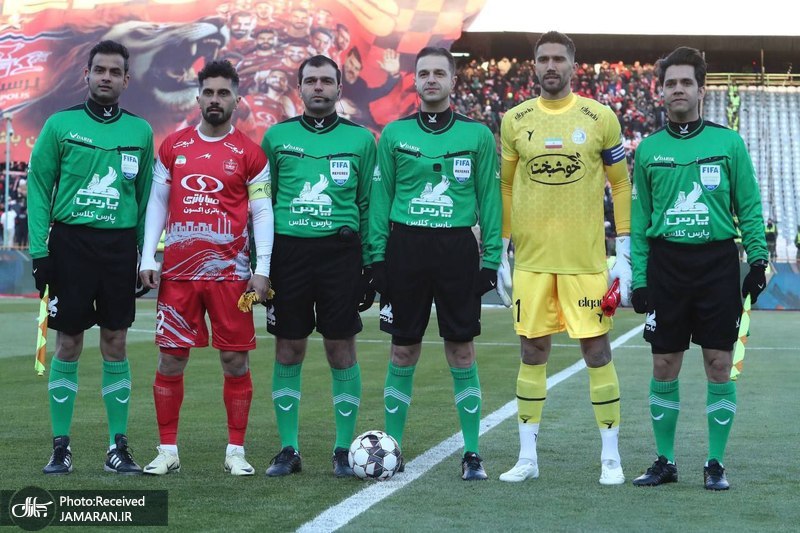 دربی ۱۰۵ پرسپولیس استقلال پرسپولیس امید عالیشاه حسین حسینی