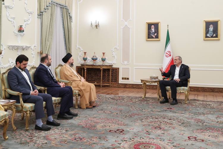 عمار حکیم و پزشکیان (2)