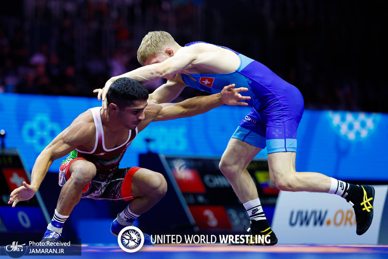 کشتی آزاد قهرمانی جهان ۲۰۲۵ زاگرب تیم ملی کشتی آزاد ایران علی مومنی