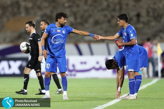 استقلال تهران هوادار استقلال تهران رامین رضاییان